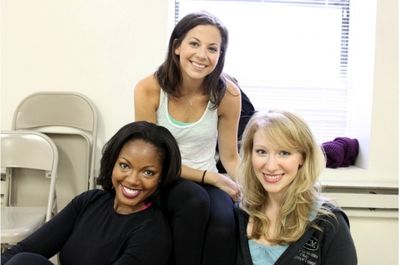 Amber EfÃƒÂ©, Alex Ellis and Kaitlyn Davidson Photo